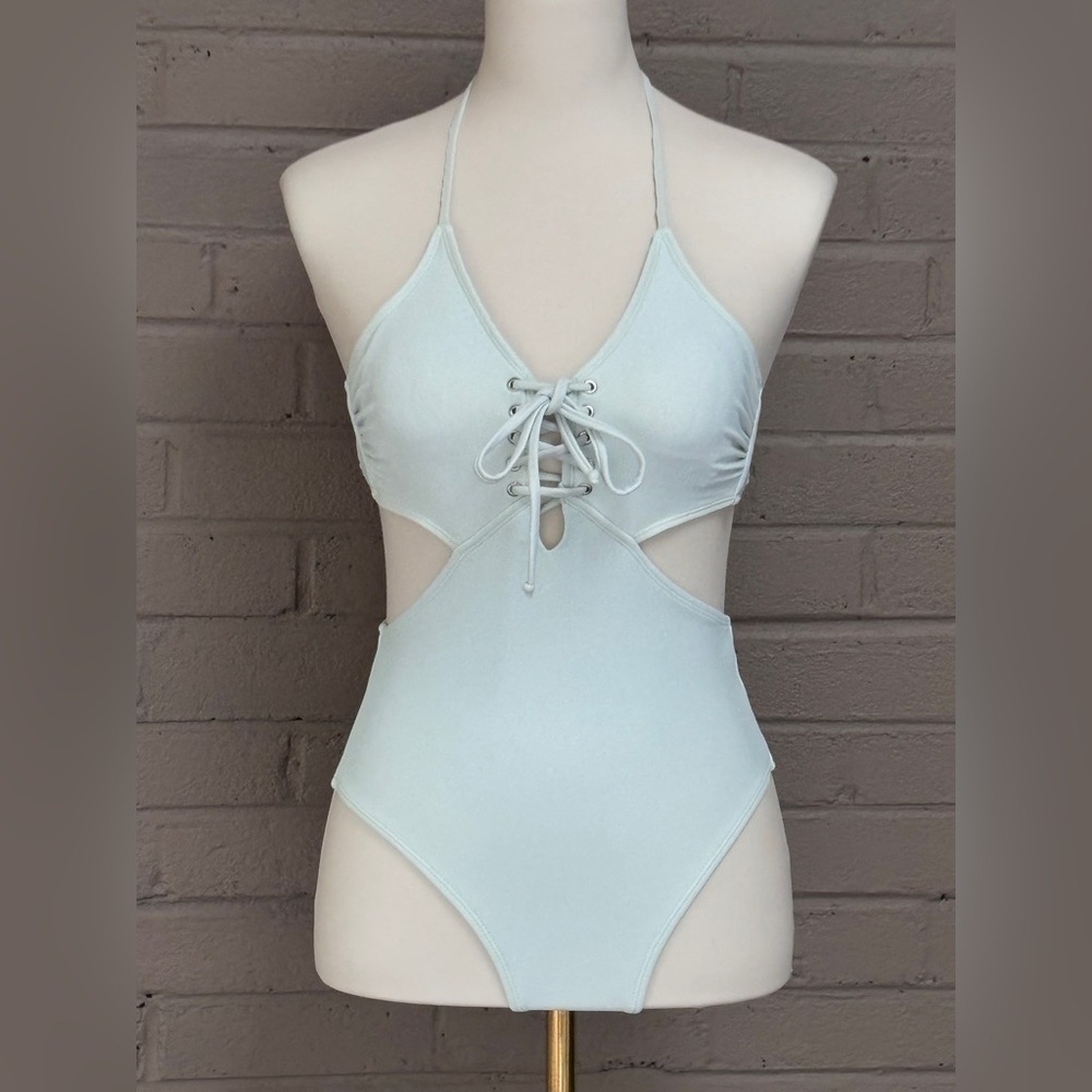 Xhilaration  cutout one piece swimsuit XS
